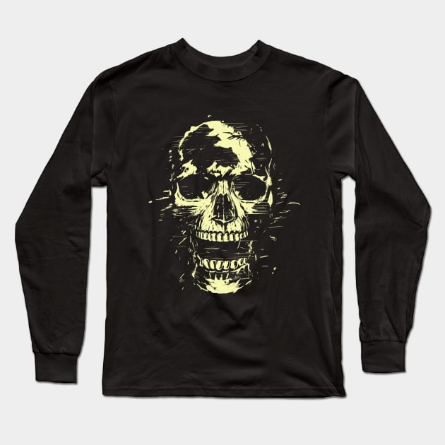 Scream (gold) Long Sleeve T-Shirt by soltib